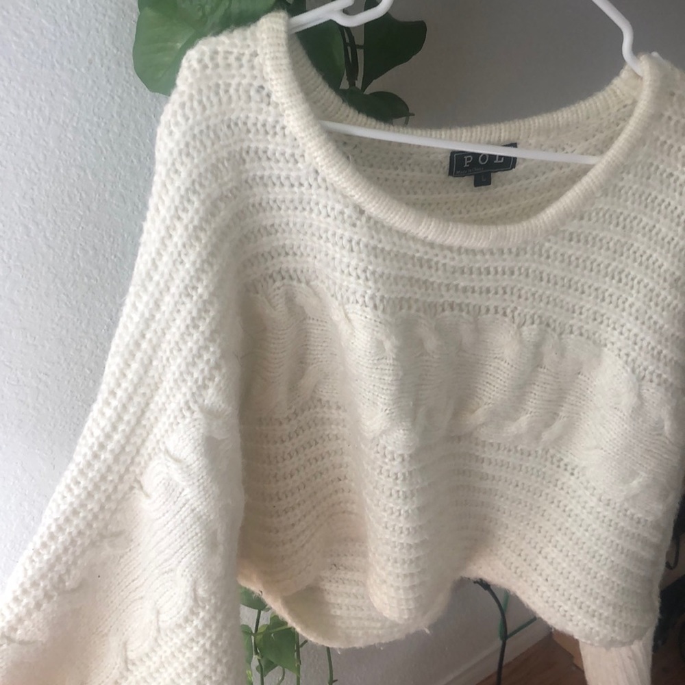 Cropped sweater